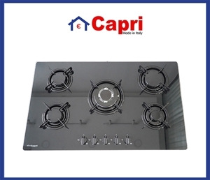 Bếp gas âm kính 5 lò Capri XFG950F-B1