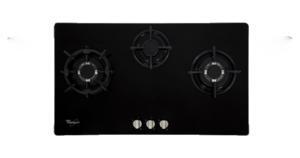 Bếp gas âm kính cường lực Whirlpool AKC930C/BLV