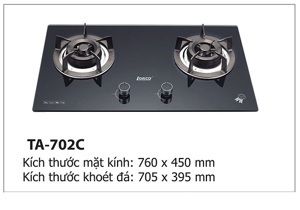 Bếp gas âm Lorca TA-702C
