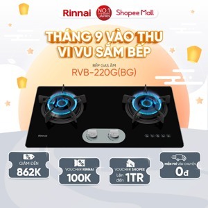 Bếp gas âm Rinnai RVB-220G