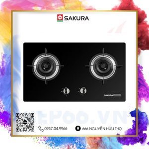 Bếp gas âm Sakura SG-2525GB