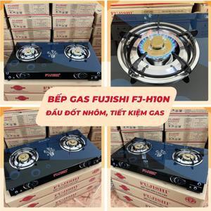 Bếp gas chén nhôm kính cường lực FUJISHI FM-H10-N