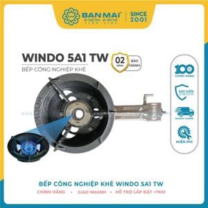Bếp gas công nghiệp khè cán ngắn Đài Loan WINDO 5A1