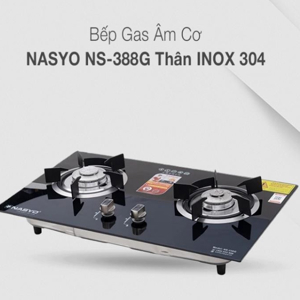 Bếp gas đôi bán âm kính Nasyo NS-338G