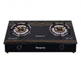 Bếp gas đôi Kangaroo dương kính KG513