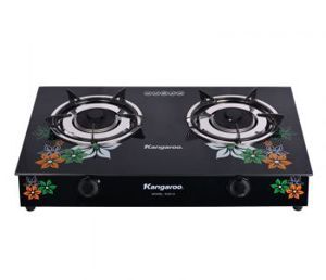 Bếp gas đôi Kangaroo dương kính KG512