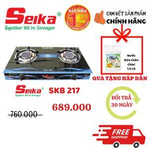 Bếp gas đôi mặt kính Seika SKB217 (SKB-217)