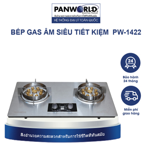 Bếp gas đôi Panworld PW-1422