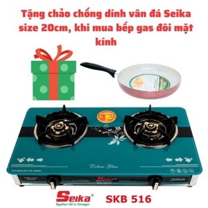 Bếp gas đôi Seika SKB516