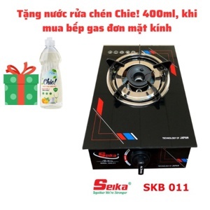 Bếp gas đơn mặt kính Seika SKB011