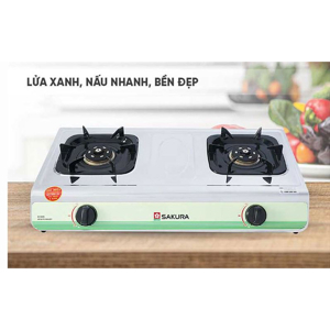 Bếp gas dương đôi Sakura SA-520AS