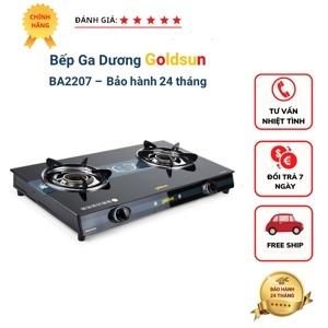 Bếp gas dương Goldsun BA2207