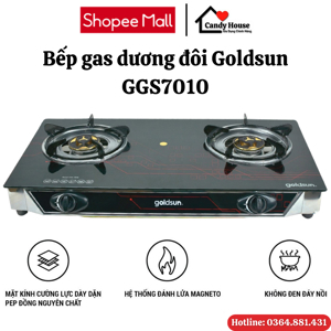 Bếp gas dương Goldsun GGS7010