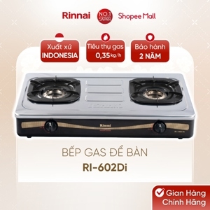Bếp gas dương Rinnai RI602DI (RI 602 DI)