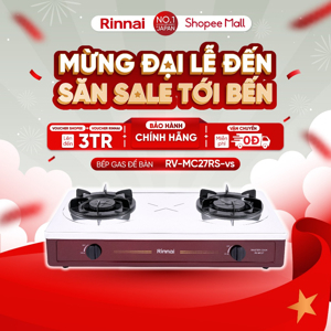 Bếp gas dương Rinnai RV-MC27RS
