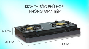 Bếp gas Electrolux ETG728GKR