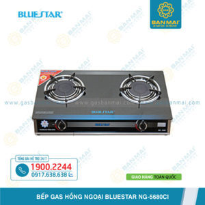 Bếp gas Bluestar NG-5680CI - Bếp đôi