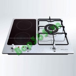 Bếp gas kết hợp điện Malloca P-612