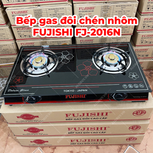 Bếp gas mặt kính cường lực Fujishi FJ-2016N