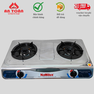 Bếp gas dương Namilux NA-682DSM - Bếp đôi