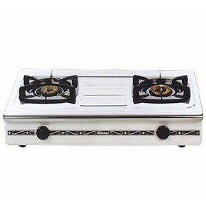 Bếp gas Rinnai RV-375-N (RV375GN) - Bếp gas đôi, Màu SW/ N/ G