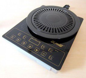 Bếp hồng ngoại dương 1 vùng nấu Alpha AL-812