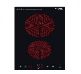 Bếp hồng ngoại âm 2 vùng nấu Capri CR-168KT