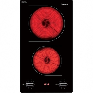 Bếp hồng ngoại âm 2 vùng nấu Domino Brandt TV1000B