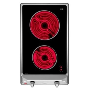 Bếp hồng ngoại âm 2 vùng nấu Vitroceramic Teka VM/30 2P S/STEEL
