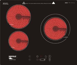 Bếp hồng ngoại âm 3 vùng nấu Napoliz VTC3SE (VTC-3SE)