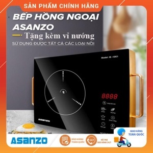 Bếp hồng ngoại dương 1 vùng nấu Asanzo IS-15K1