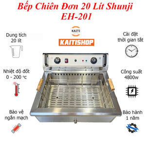 Bếp hồng ngoại dương 1 vùng nấu Khaluck EH-201