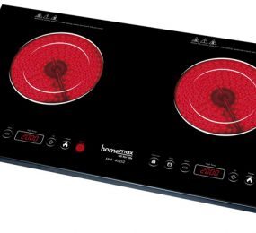 Bếp hồng ngoại âm 2 vùng nấu Homemax HM-40D2