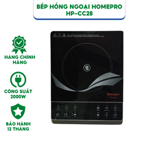 Bếp hồng ngoại dương 1 vùng nấu Homepro HP-CC28