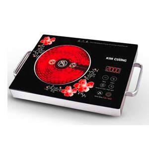 Bếp hồng ngoại dương 1 vùng nấu Kim Cương KC-602