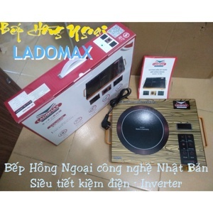 Bếp hồng ngoại dương 1 vùng nấu Ladomax HA-666