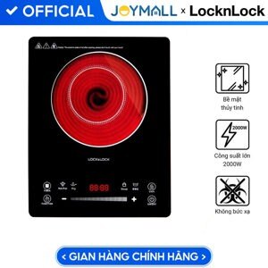 Bếp hồng ngoại dương 1 vùng nấu Lock&Lock EJI421