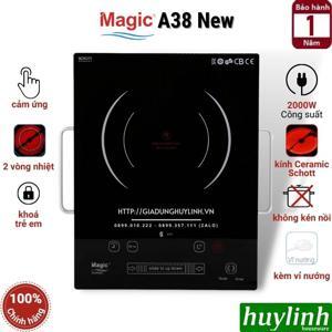 Bếp hồng ngoại dương 1 vùng nấu Magic A38 (A-38) - bếp đơn, 2000W