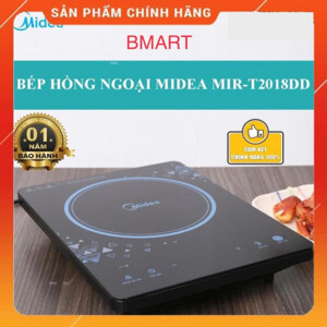 Bếp hồng ngoại dương 1 vùng nấu Midea MIR-T2018DD