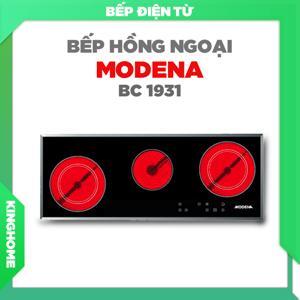 Bếp hồng ngoại âm 3 vùng nấu Modena Vetro BC1931