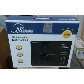 Bếp hồng ngoại dương 1 vùng nấu Nkmedia MD-SV222