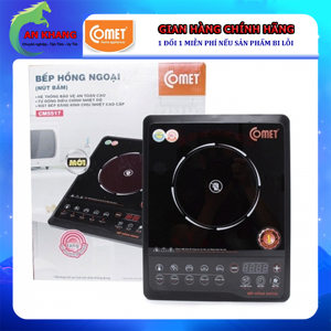 Bếp hồng ngoại dương 1 vùng nấu Comet CM5517