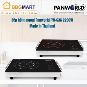 Bếp hồng ngoại dương 1 vùng nấu PanWorld PW-636