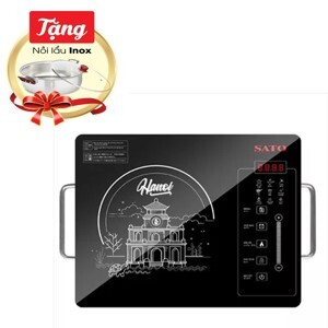 Bếp hồng ngoại dương 1 vùng nấu Sato HN012I