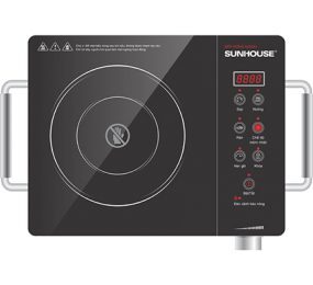 Bếp hồng ngoại dương 1 vùng nấu Sunhouse SHD6008