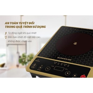 Bếp hồng ngoại dương 1 vùng nấu Sunhouse SHD6010