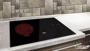 Bếp từ hồng ngoại âm 2 vùng nấu Chef's EHMIX866