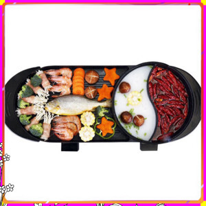 Bếp lẩu nướng 2 trong 1 cao cấp chống dính JNS-DKL2