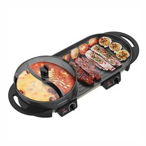 Bếp lẩu nướng đa năng 2 trong 1 Liven SK-J6860