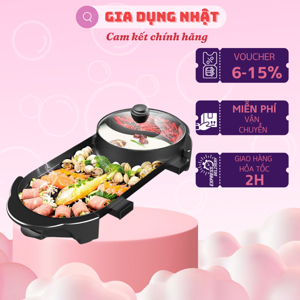 Bếp lẩu nướng đa năng Matika MTK-6929